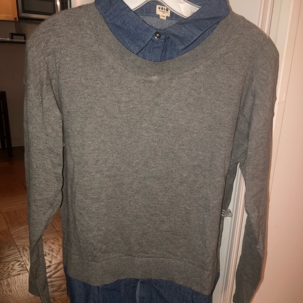 Layered long sleeve